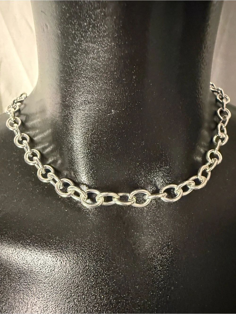 Polished Silver Heart Toggle Necklace - Women's Jewelry